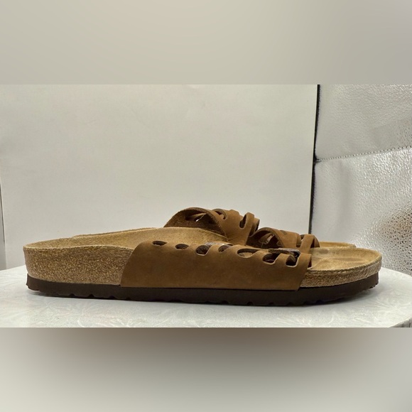 Birkenstock Brown Leather Strappy Sandals Size 38 (7 M) – Made in Germany - Picture 4 of 9